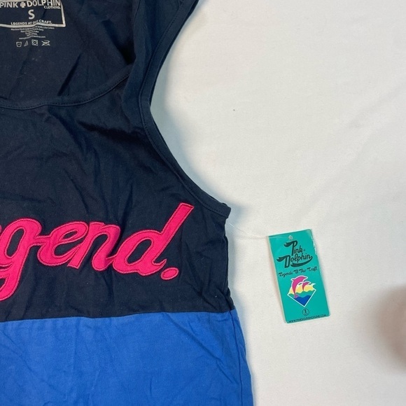 Pink Dolphin cotton tank. NWT. Size small - Picture 4 of 5